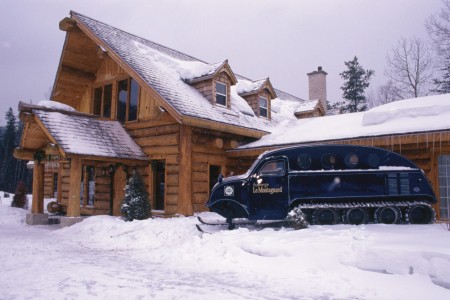 Snowmobile Lodge in der Mauricie