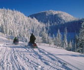 Snowmobile Tour in Québec